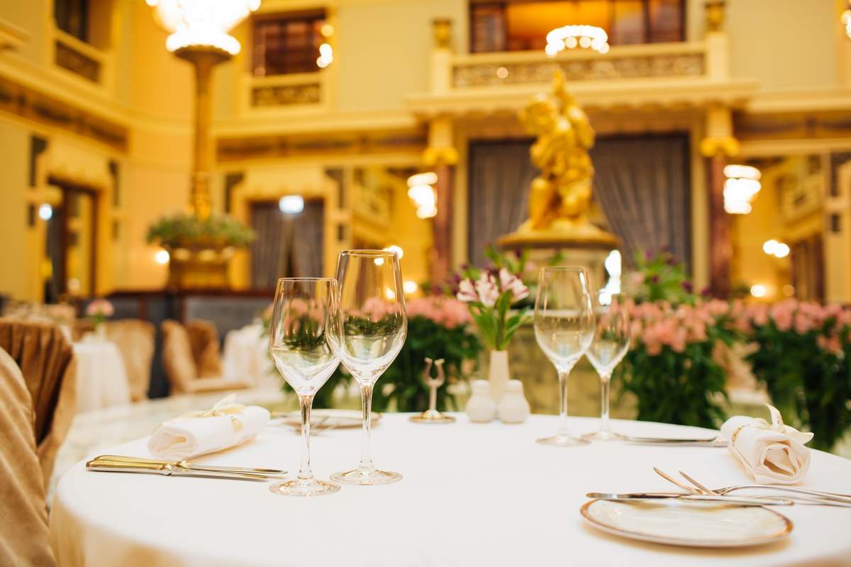 Soirée d'entreprise dans un Palace
