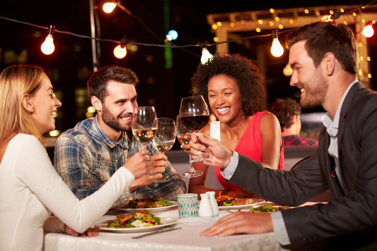 Soirée d'entreprise sur un Rooftop