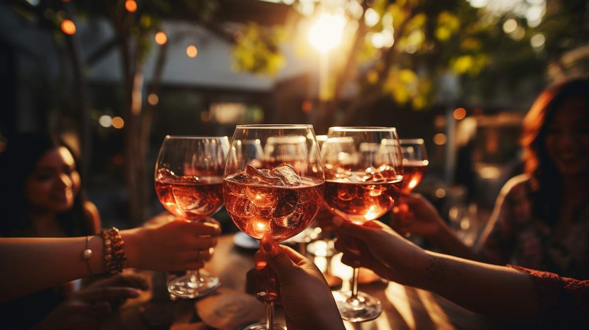 Soirée d'entreprise sur un Rooftop
